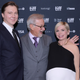 Paul Dano, Steven Spielberg, and Michelle Williams at the premiere for The Fabelmans